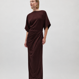 ERIKA EVENING DRESS, Plum