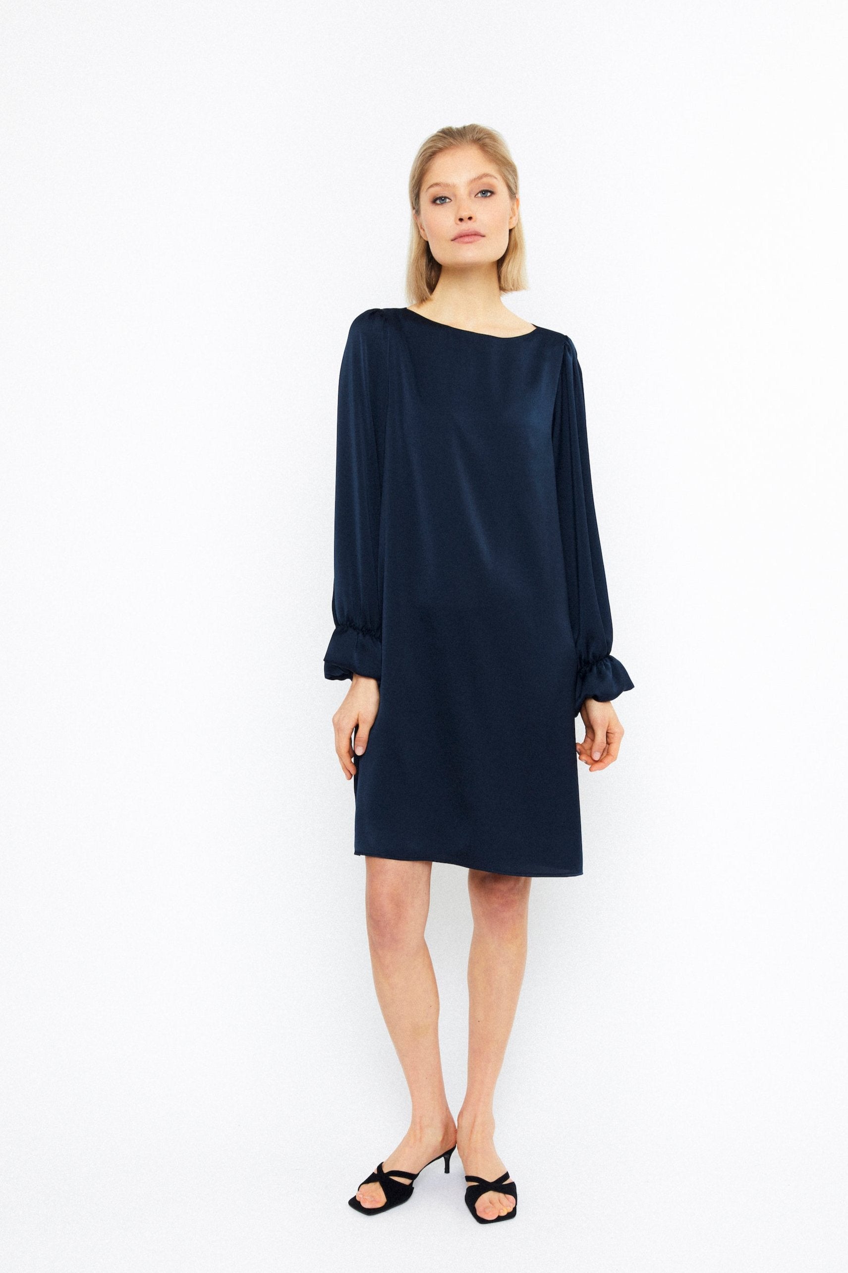 EMMA DRESS, Dark blue