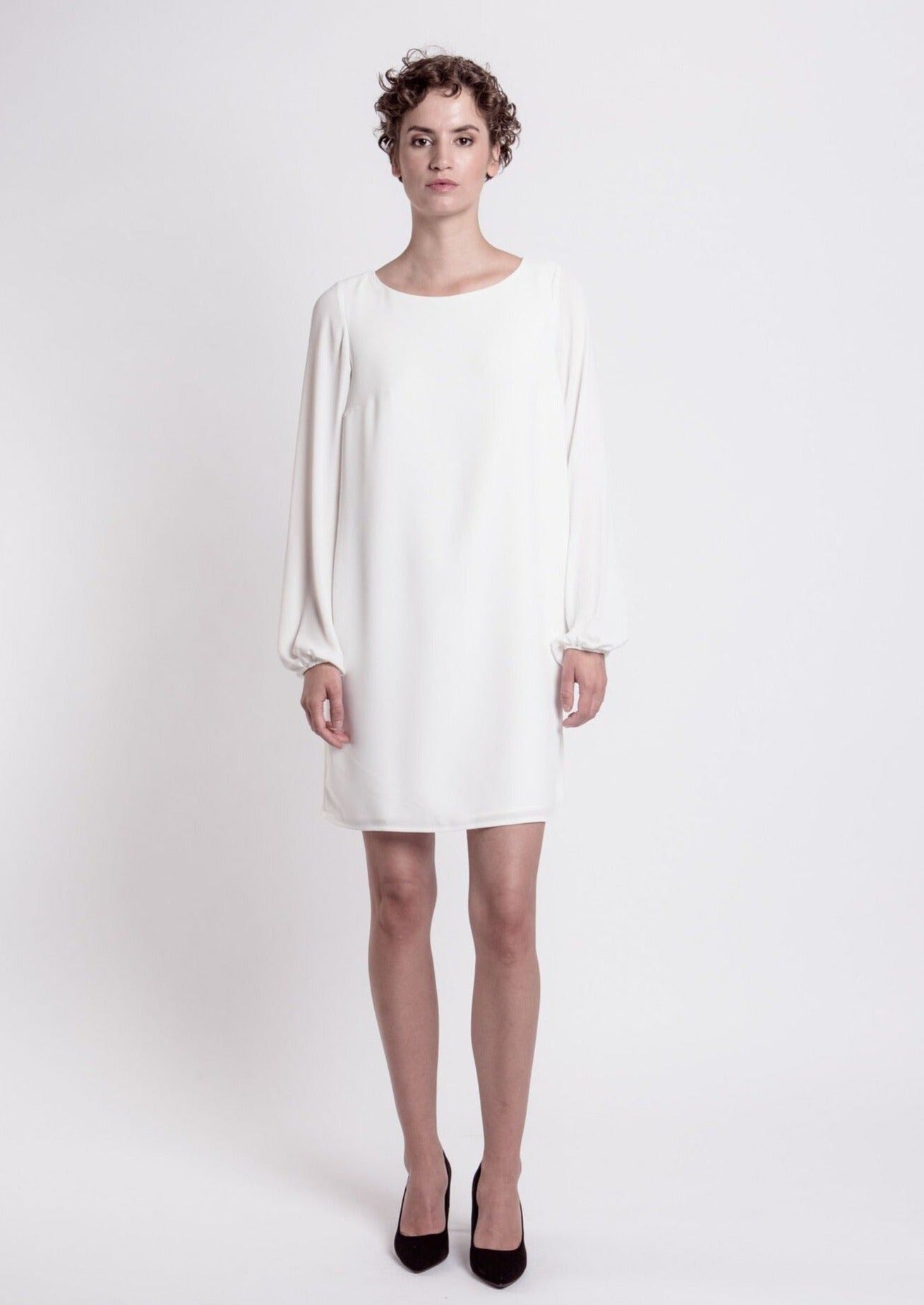 CHANTELL DRESS, White