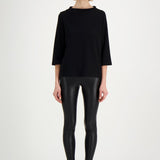 SKIN PANTS, Black