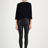 SKIN PANTS, Black