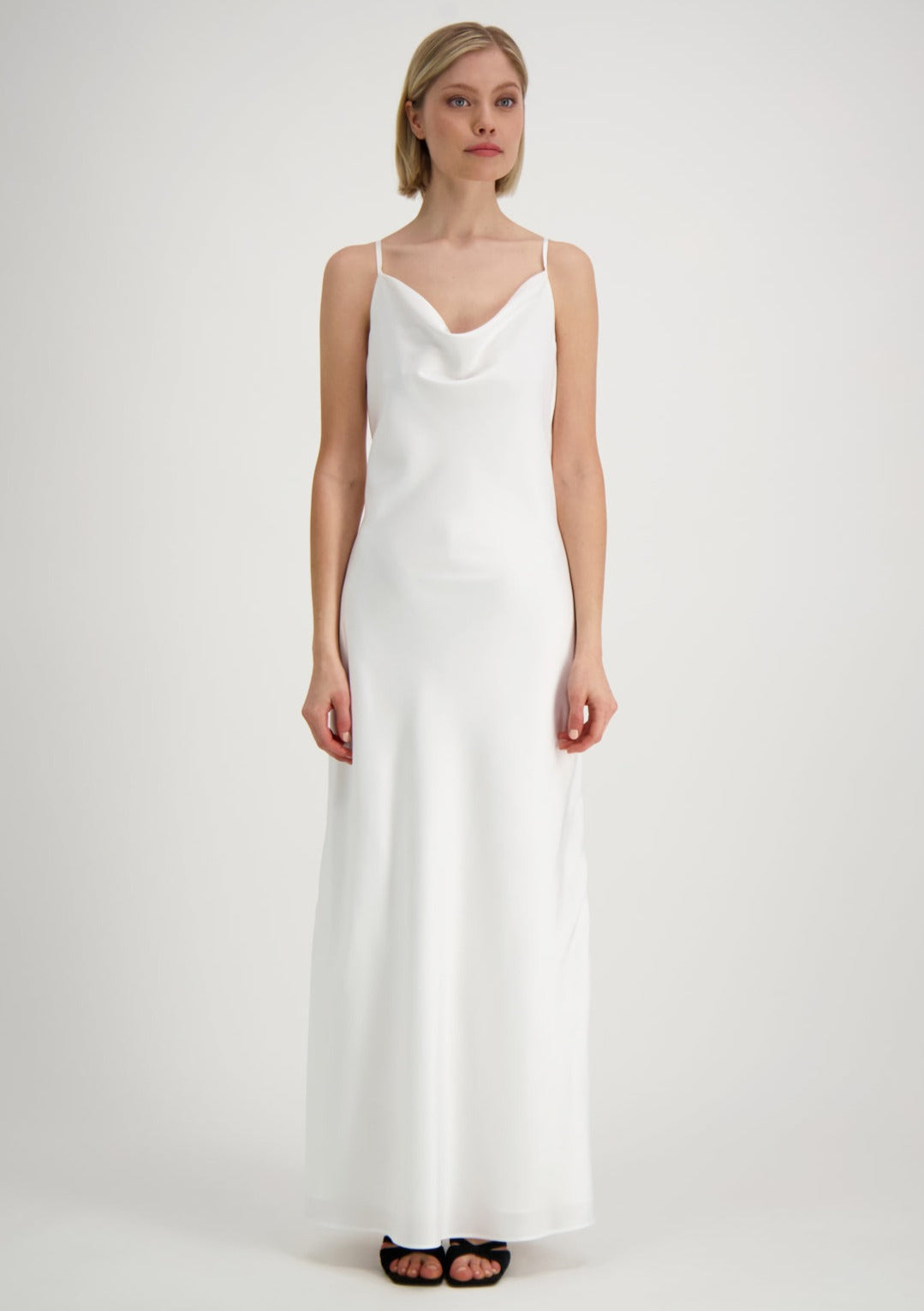WAVE GOWN, WHITE